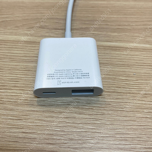 Apple 정품 라이트닝 USB3 카메라 어댑터