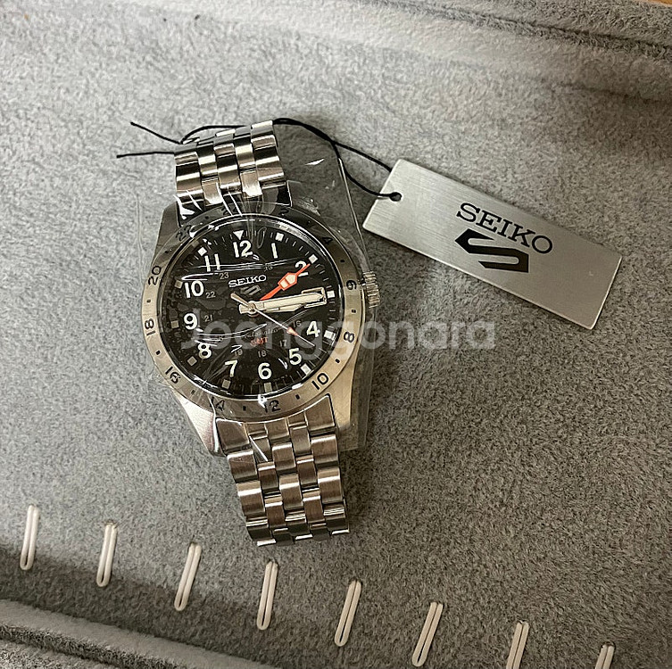 세이코5 SSK023K1 오토매틱 GMT 터틀 다이버룩...--1