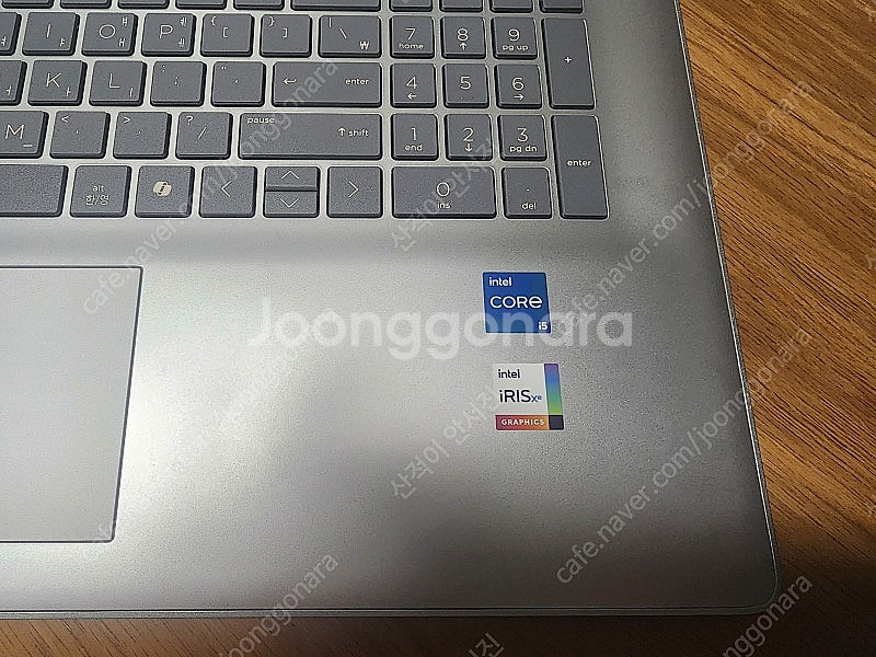 HP 17인치 i5-1334U 메모리 32G 노트북--3