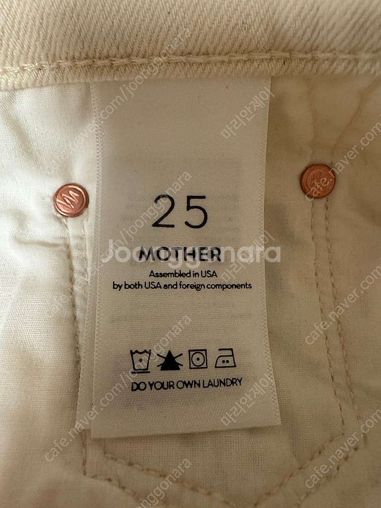 마더데님 mother 미니스커트25~26(새상품)넘프 ...--2