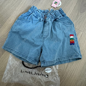 리미떼두두 워싱 데님 반바지 L 새상품