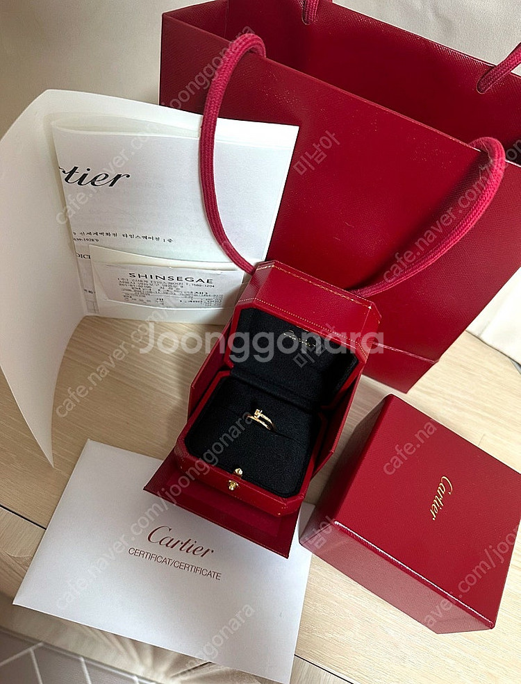 까르띠에 저스트앵끌루sm 반지--0