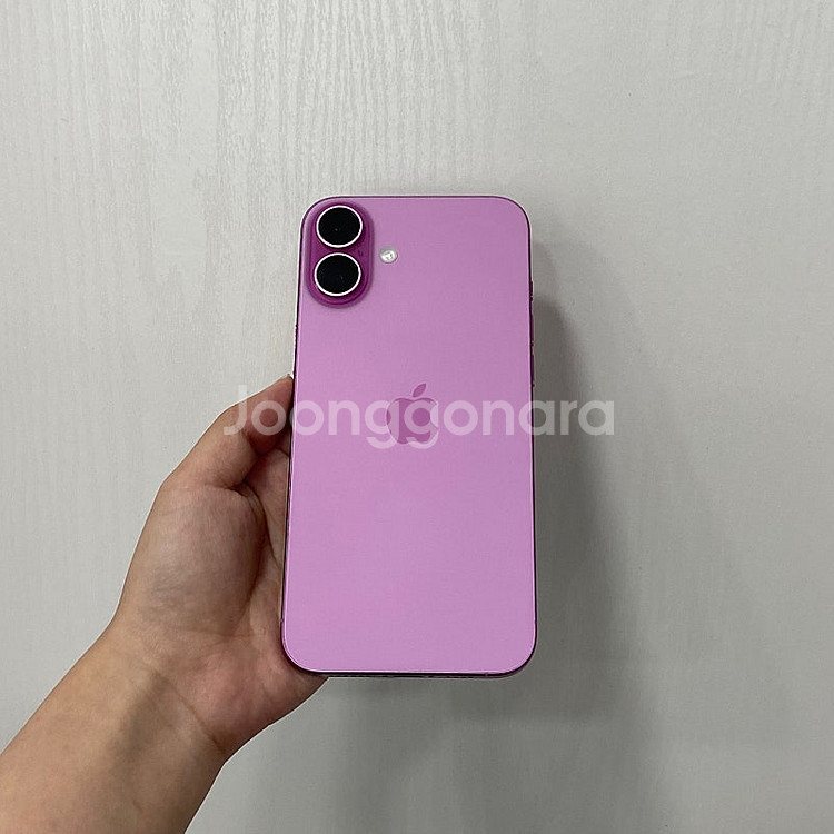 98579 아이폰16플러스 핑크 128GB 부산 중고폰...--2