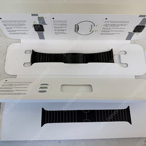 44~49mm 링크브레이슬릿스페이스블랙 밀레니즈루프티타늄블랙s사이즈 판매합니다 가격다운~
