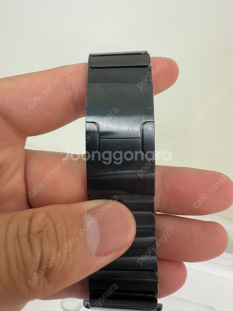 44~49mm 링크브레이슬릿스페이스블랙 밀레니즈루프티타...--1