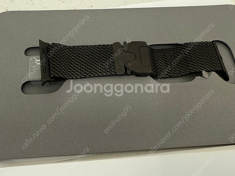 44~49mm 링크브레이슬릿스페이스블랙 밀레니즈루프티타...--6