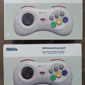 [부산] 8bitdo m30 블루투스 게임패드 팝니다.