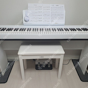 Yamaha 야마하 P225 화이트 및 추가구성품 풀구성 판매합니다.