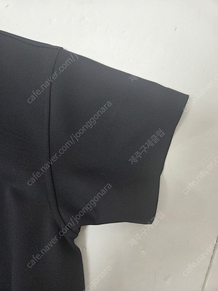 제임스펄스 릴렉스 티셔츠 원피스 블랙(L) 이미지