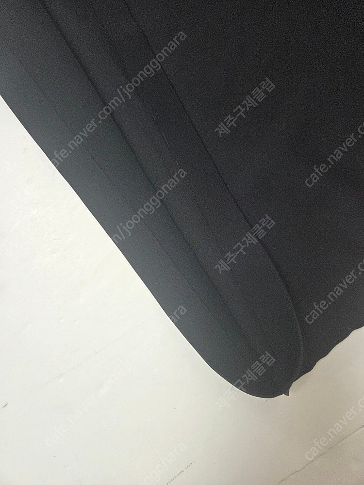 제임스펄스 릴렉스 티셔츠 원피스 블랙(L) 이미지