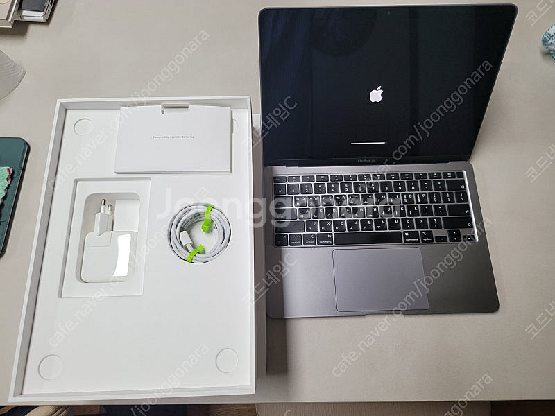 맥북 에어 M1 스페이스 그레이 8GB 256GB 팝니...--7