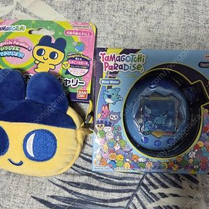 다마고치 파라다이스 블루 마메치 케이스백 새제품 일괄로 팝니다