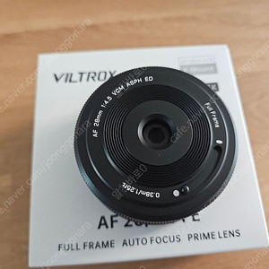 빌트록스 28mm f4.5 소니 EF 마운트 펜케이크 판매