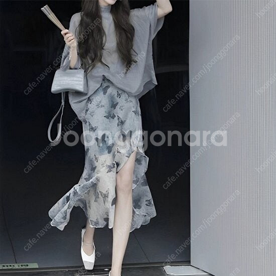 페미닌룩 카리미즈 투피스--0