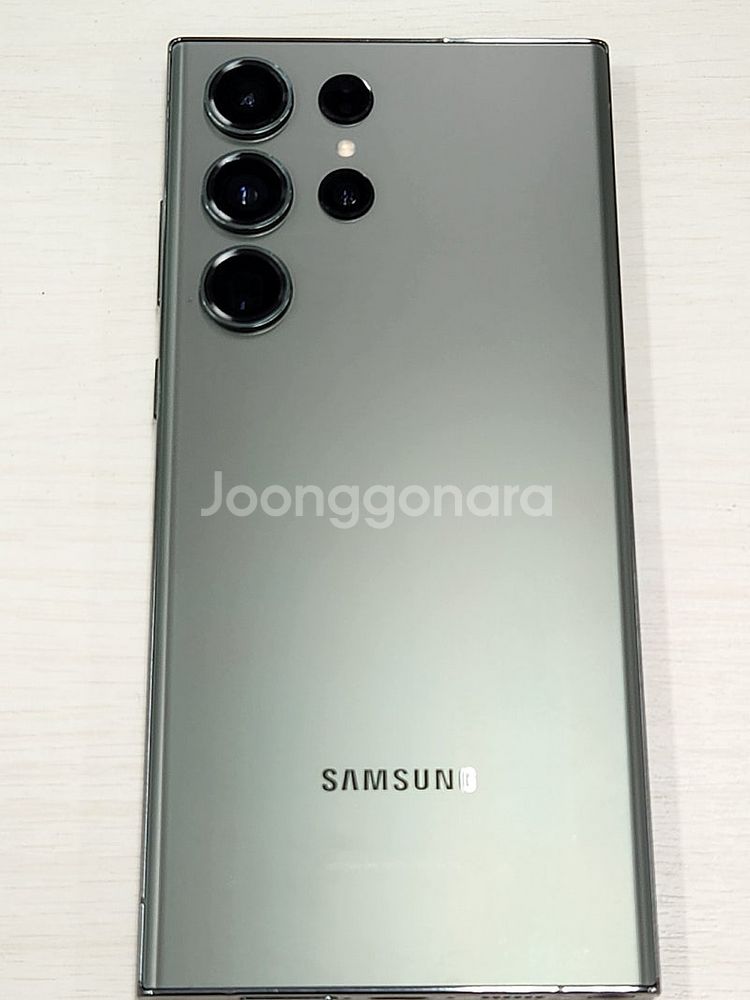 갤럭시 S23울트라 그린색상 256용량 새상품컨디션 초...--0