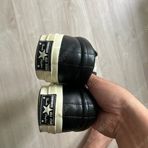 컨버스 레더로우 원스타 블랙 260