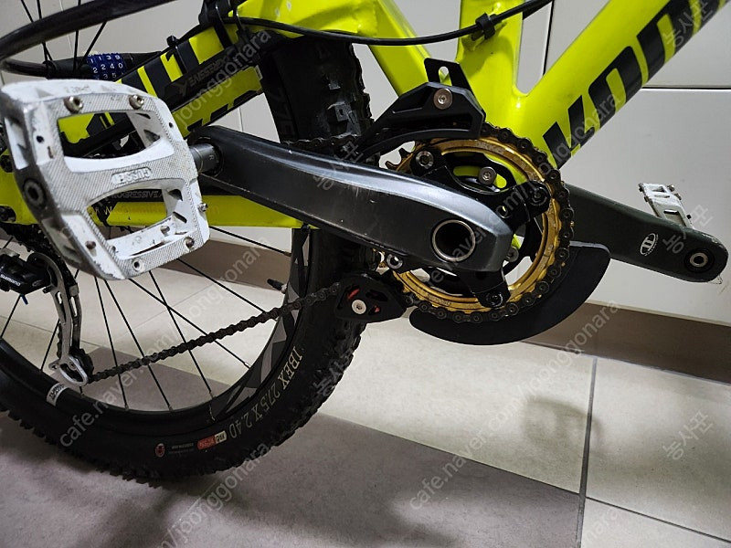 커세어바이크 27.5인치 풀샥 MTB 자전거 쨍한 형광 이미지