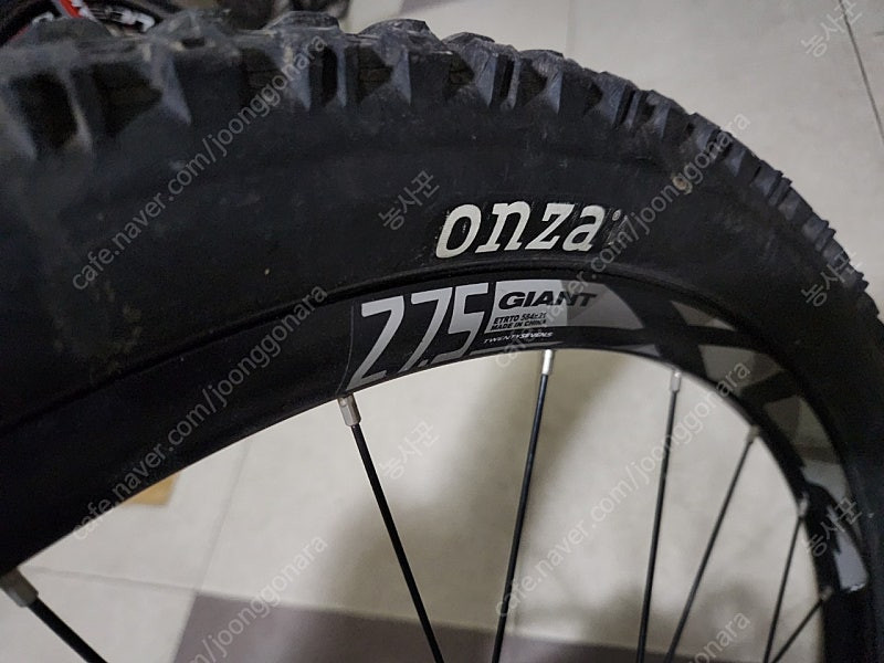 커세어바이크 27.5인치 풀샥 MTB 자전거 쨍한 형광 이미지