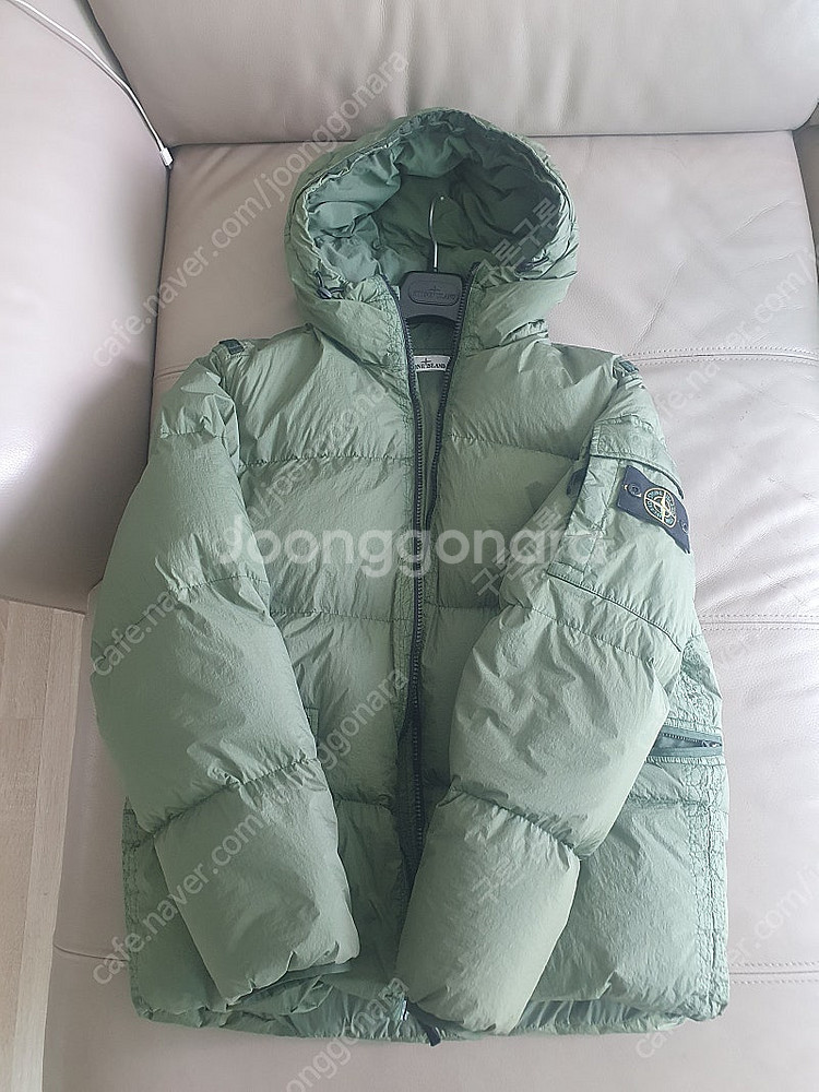 매장판)스톤아일랜드 22FW 크링클랩스 패딩(세이지그린...--0