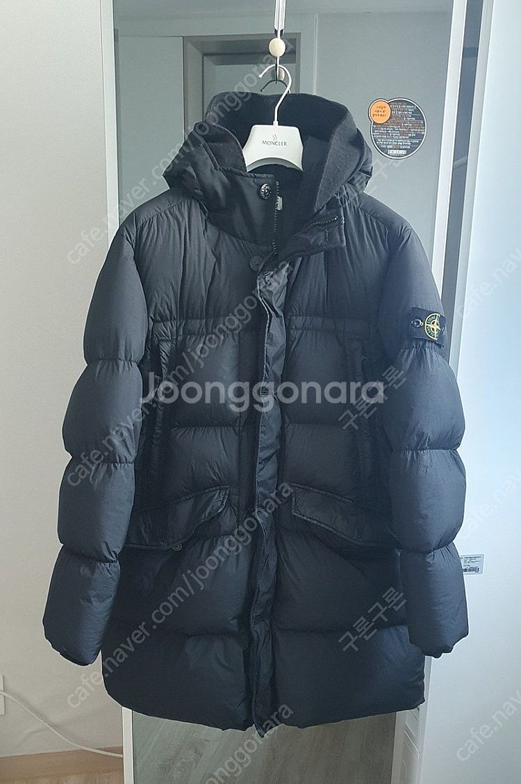 매장판)스톤아일랜드 20FW 크링클랩스 롱패딩(블랙,L...--0