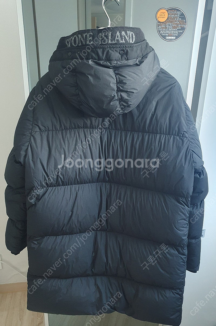 매장판)스톤아일랜드 20FW 크링클랩스 롱패딩(블랙,L...--1