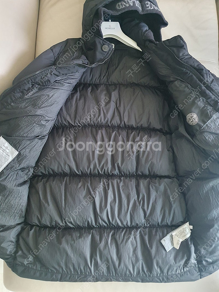 매장판)스톤아일랜드 20FW 크링클랩스 롱패딩(블랙,L...--3