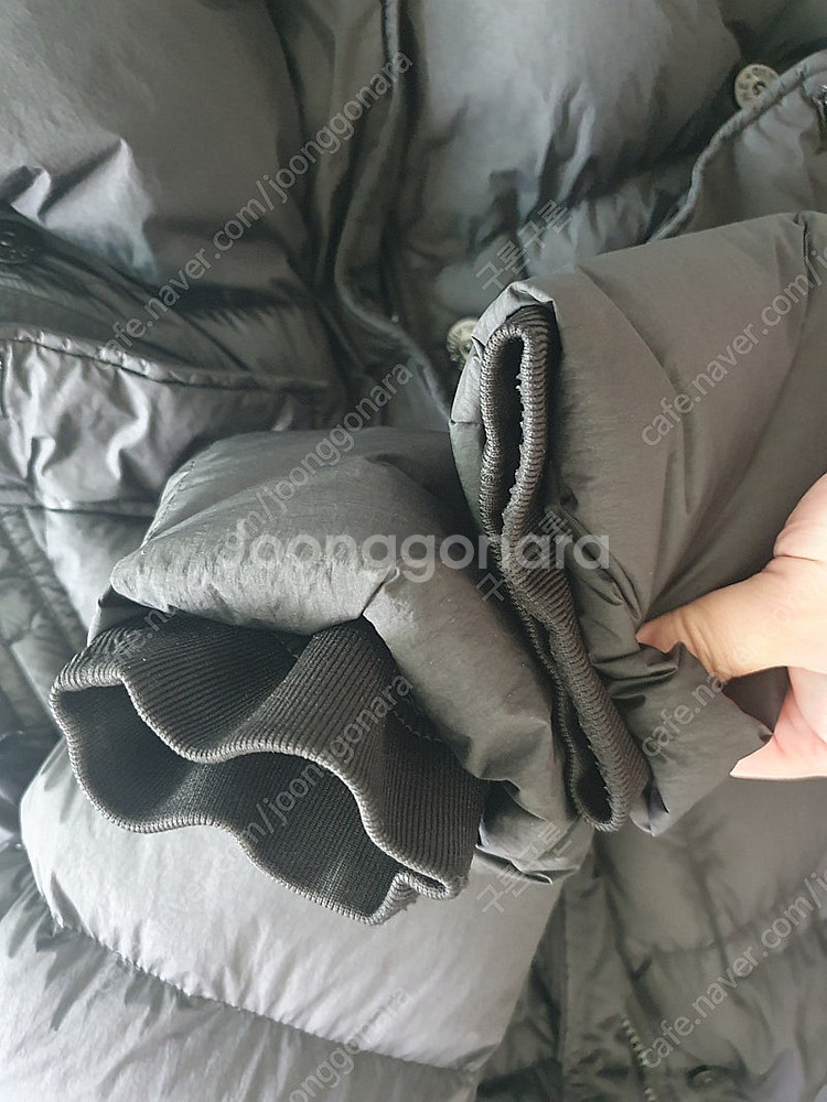 매장판)스톤아일랜드 20FW 크링클랩스 롱패딩(블랙,L...--8