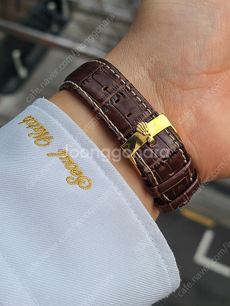 [정품] 롤렉스 데이데이트 36 블랙 18K 옐로우골드 금통 빈티지 (Rolex Day-Date 36 18K Sol...--3