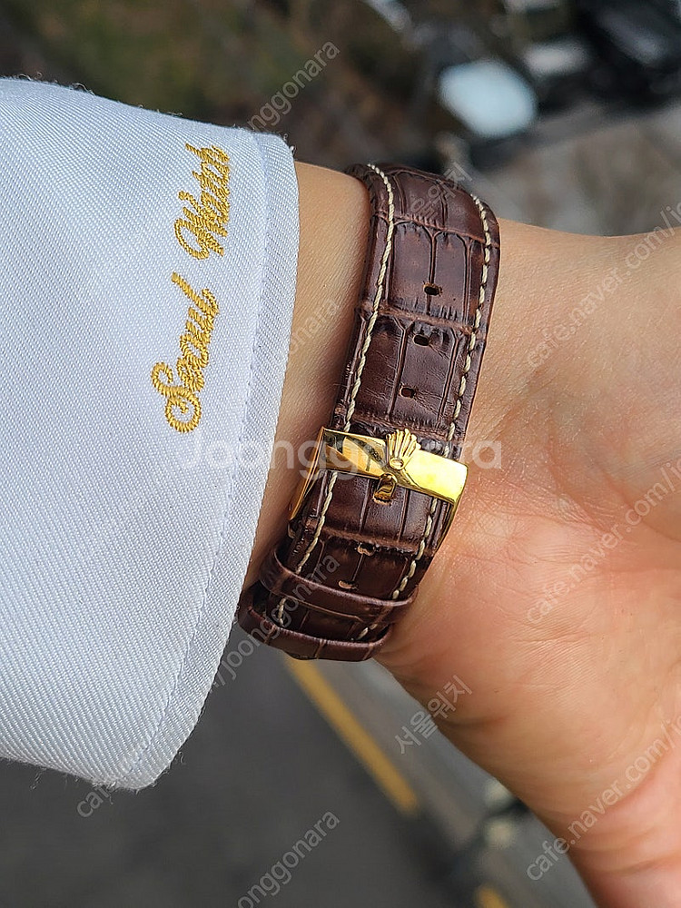 [정품] 롤렉스 데이데이트 36 블랙 18K 옐로우골드 금통 빈티지 (Rolex Day-Date 36 18K Sol...--4