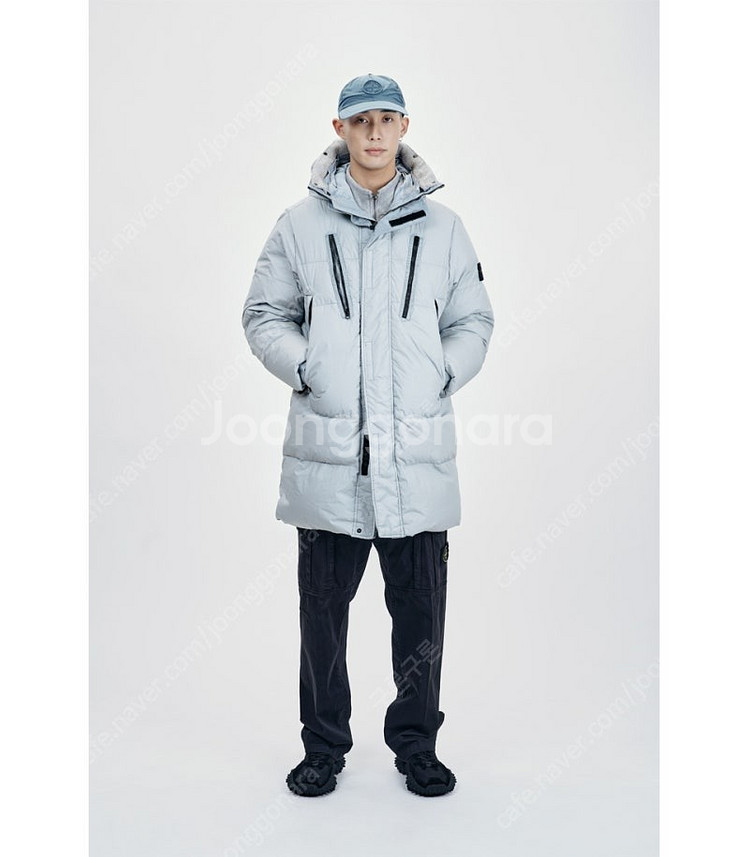 매장판 풀박스)스톤아일랜드 21FW 크링클랩스 롱패딩/...--0