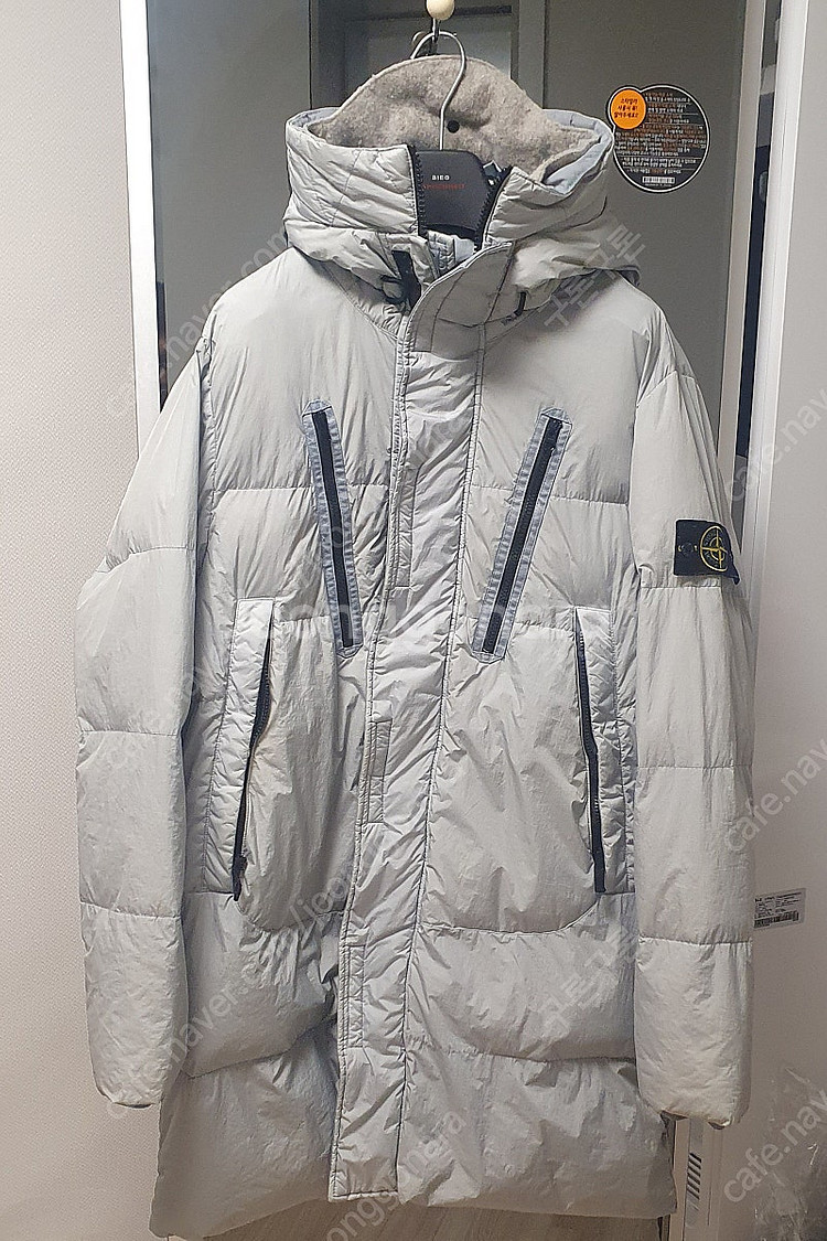 매장판 풀박스)스톤아일랜드 21FW 크링클랩스 롱패딩/...--1