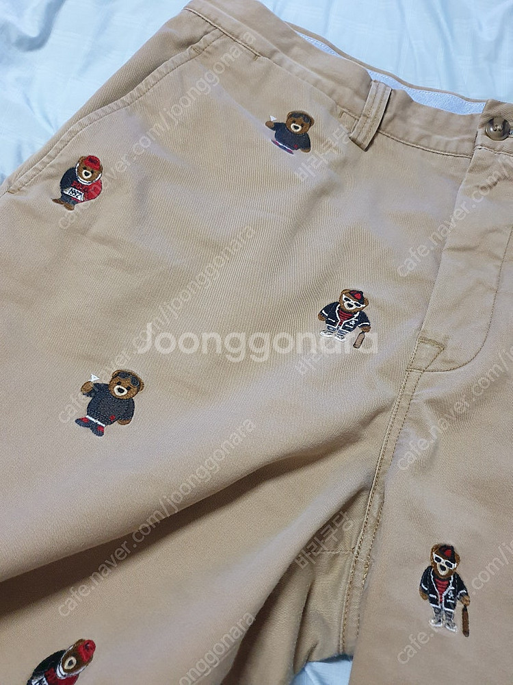 폴로랄프로렌 베어자수 치노반바지 33(가격인하)--3