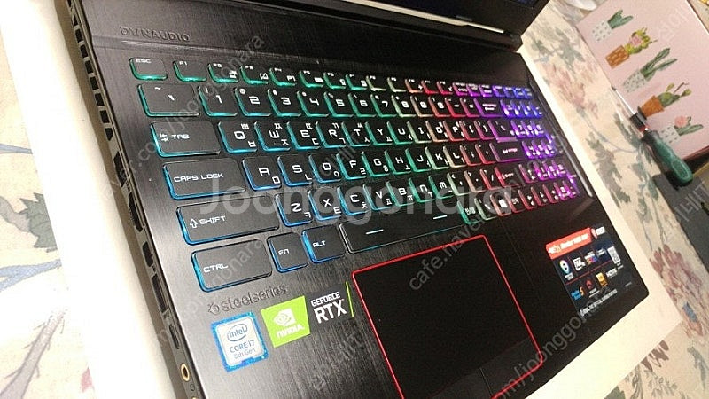 [판매]MSI GE63 8SF 고성능 게이밍 노트북/램...--3