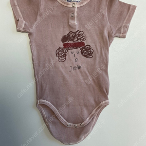 보보쇼즈 골지 반팔 슈트(6-12m)