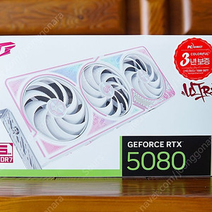 COLORFUL iGame 지포스 RTX 5080 ULTRA OC White D7 16GB