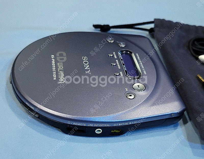 소니 20주년기념 CD워크맨 D-E880 블루.--0