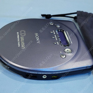 소니 20주년기념 CD워크맨 D-E880 블루.
