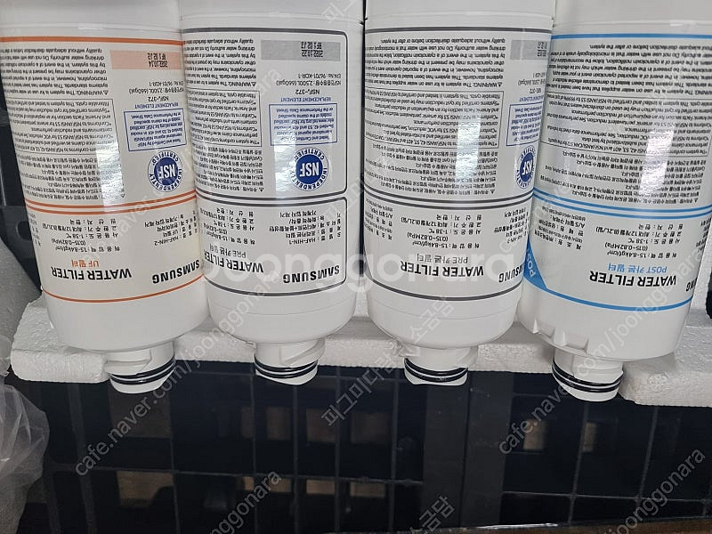 삼성 정수기 필터 2셋트 (102,000원)--1