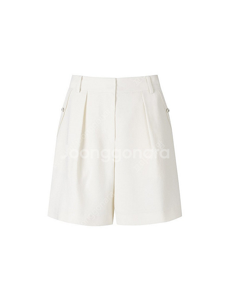 ZOOC 주크 쥬크 버튼포인트 턱 쇼츠 반바지 새상품--6