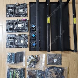 채굴기 컴퓨터 부품 일괄