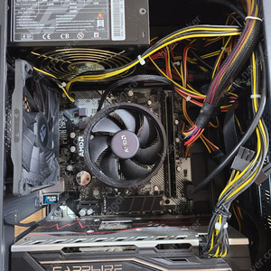라이젠5 1500X + ASRock A320M-HDV R4.0 메인보드 팝니다