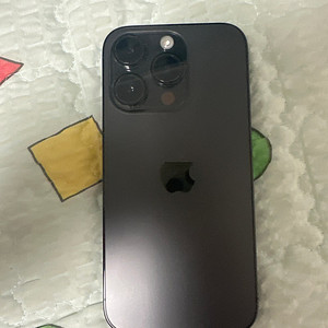 아이폰 14 Pro 스페이스블랙128GB+케이스 티파이 투명케이스