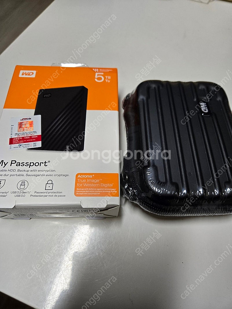 WD 외장하드 미개봉 5tb 팝니다--0