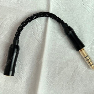 오디오 젠더 4.4mm(m) -> 3.5mm(f)