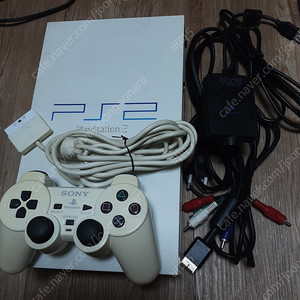 ps2 화이트 55005 번 1인셋 팝니다