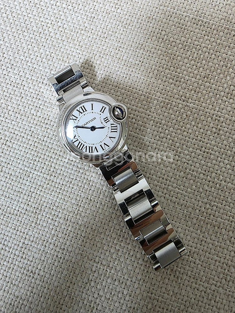 까르띠에 발롱블루 여자시계 28mm(정품)--0
