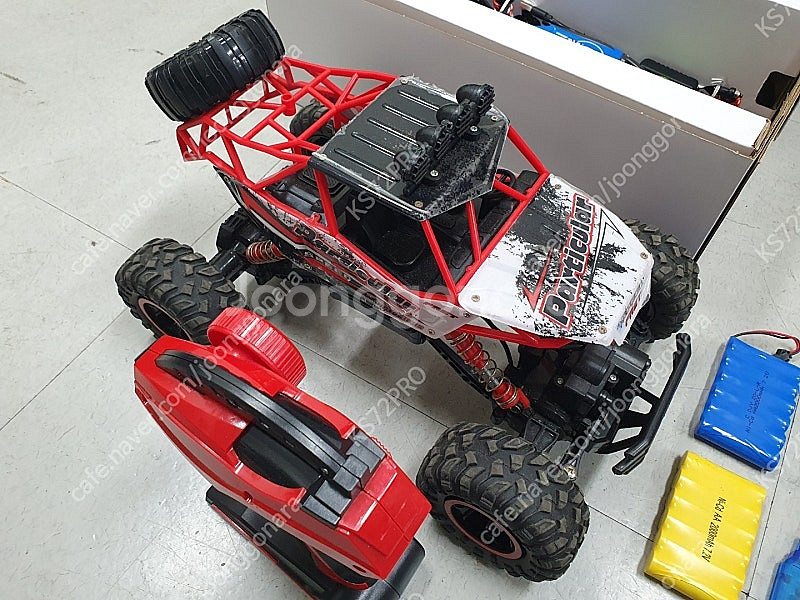 4륜 무선조종 자동차 4WD RC카--0