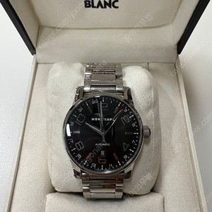 몽블랑 타임워크 GMT 시계 팝니다.