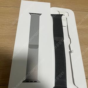애플워치 정품 45mm 그레파이트 밀레니즈루프 S급