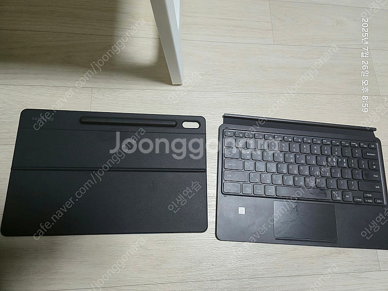 S7+키보드케이스 북커버키보드 판매해요--0